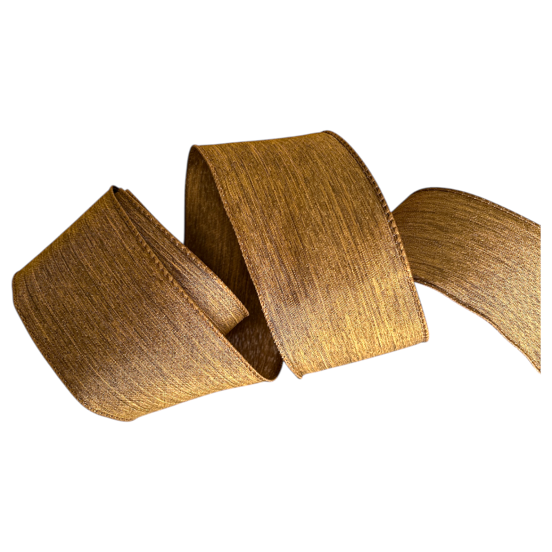 Band mit Drahtkante 63mm - Webband Leinen Uni Braun Akzentstreifen (Rolle 3 Meter) Band mit Drahtkante 63mm - Webband Leinen Uni Braun Akzentstreifen (Rolle 3 Meter)