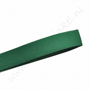 Grosgrain lint 16mm (rol 91 meter) - Donker Groen (587)