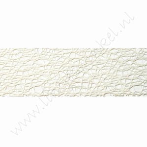 Crispy (net) lint 30mm (rol 10 meter) - Creme