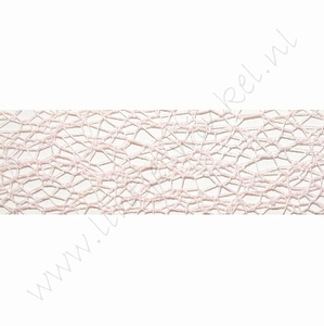 Crispy (net) lint 30mm (rol 10 meter) - Licht Roze