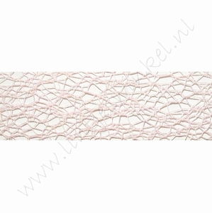 Crispy (net) lint 30mm (rol 10 meter) - Licht Roze