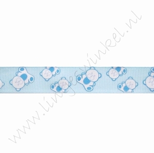 Baby lint 16mm (rol 22 meter) - Beer Blauw