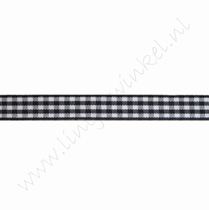 Karoband 10mm (Rolle 22 Meter) - Schwarz