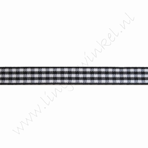 Karoband 10mm (Rolle 45 Meter) - Schwarz