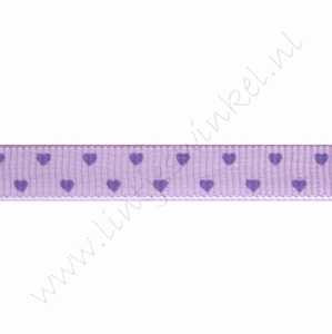 Lint harten 10mm (rol 22 meter) - Mini Lavendel Paars