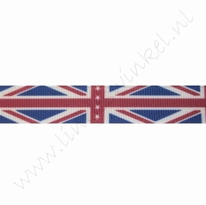 Ripsband Flagge 16mm (Rolle 22 Meter) - Großbritannien