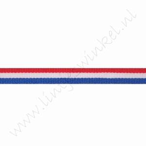 Lint vlag 6mm (rol 22 meter) - Holland (dubbelzijdig)