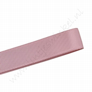 Grosgrain lint 16mm (rol 22 meter) - Antiek Roze (164)