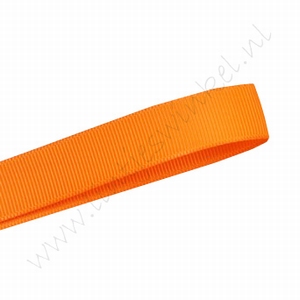 Grosgrain lint 10mm (rol 22 meter) - Oranje (668)