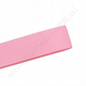 Grosgrain lint 10mm (rol 22 meter) - Roze (150)