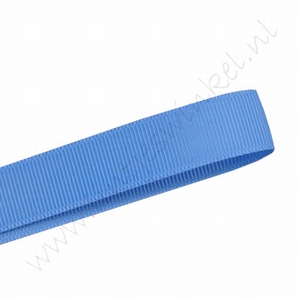 Grosgrain lint 10mm (rol 22 meter) - Blauw (337)