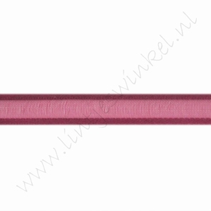 Organza Satinrand 10mm (Rolle 22 Meter) - Bordeaux Rot