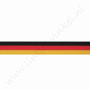 Lint vlag 10mm (rol 22 meter) - Duitsland (dubbelzijdig)