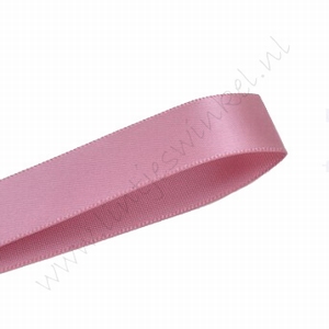 Satinband 22mm (Rolle 91 Meter) - Rosy Mauve (165)