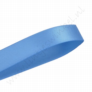 Satijnlint 3mm (rol 22 meter) - Blauw (337)