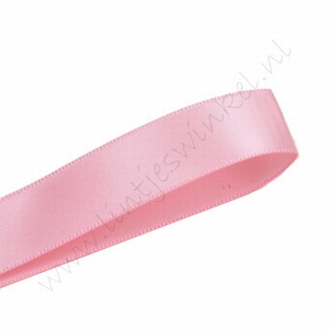 Satijnlint 3mm (rol 22 meter) - Roze (150)