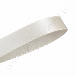 Satinband 6mm (Rolle 22 Meter) - Creme (810)