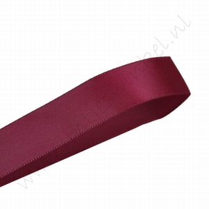 Satinband 10mm (Rolle 22 Meter) - Bordeaux Rot (275)