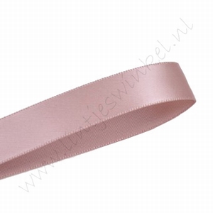 Satijnlint 22mm (rol 91 meter) - Antiek Roze (164)