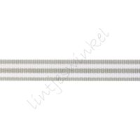 Strepenlint 10mm - Grijs Wit