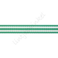 Strepenlint 10mm - Groen Wit