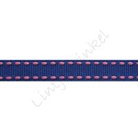 Lint stiksels 10mm - Donker Blauw Pink