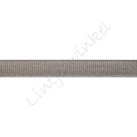 Metallic grosgrain lint 10mm - Zilver Grijs Glitter