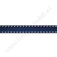 Lint stiksels 10mm - Marine Wit