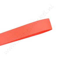 Grosgrain lint 6mm - Neon Oranje (600)