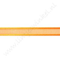 Organza Satinrand 10mm - Orange