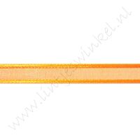 Organza Satinrand 10mm - Orange