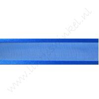 Organza Satijnrand 22mm - Donker Blauw