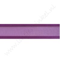 Organza Satijnrand 22mm - Violet