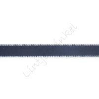 Band Glanzrand 10mm - Satin Marine Silber