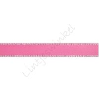 Band Glanzrand 10mm - Satin Pink Silber