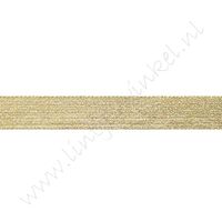 Glitzer Organza Band 12mm - Gold