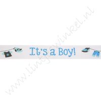 Baby lint 16mm - Its a Boy Kleertjes