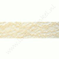 Crispy (net) lint 30mm - Licht Bruin