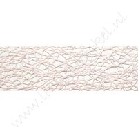 Crispy (net) lint 30mm - Licht Roze