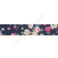 Lint bloemen 16mm - Marine Pink