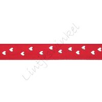 Lint harten 12mm - Mat Rood Zilver