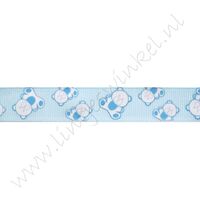 Baby lint 16mm - Beertjes Blauw