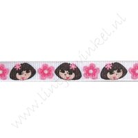 Lint Cartoon 10mm - Dora Wit