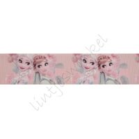 Lint Cartoon 22mm - Frozen Roze