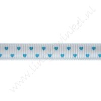 Lint harten 10mm - Mini Licht Blauw Aqua