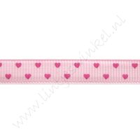 Lint harten 10mm - Mini Roze Pink