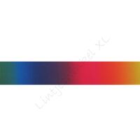 Lint met print 25mm - Regenboog