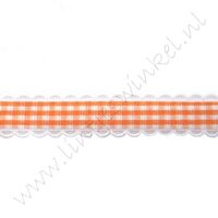 Band Bogen 16mm - Karo Orange