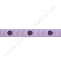 Stippenlint Groot 10mm - Lavendel Paars