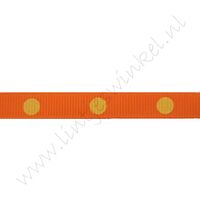 Stippenlint Groot 10mm - Oranje Geel